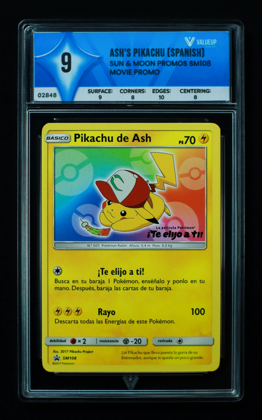 02848 ASH'S PIKACHU (SPANISH)