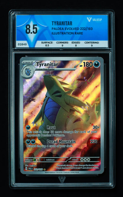 02849 TYRANITAR Grading Card