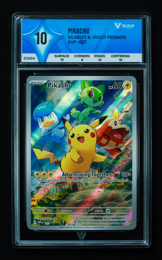 02854 PIKACHU Grading Card
