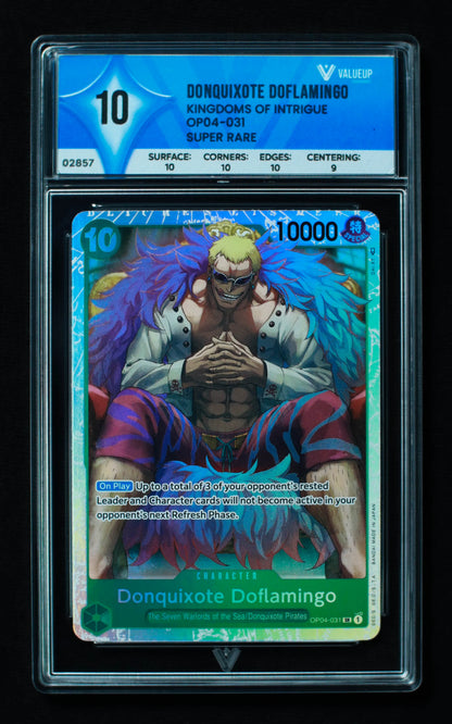 02857 DONQUIXOTE DOFLAMINGO Grading Card