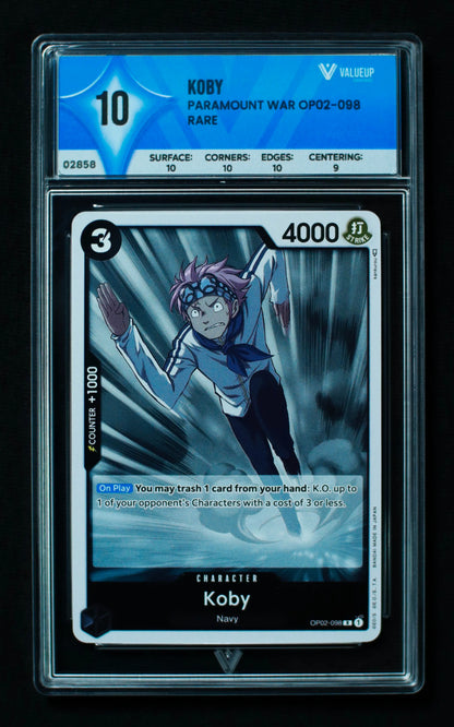 02858 KOBY Grading Card