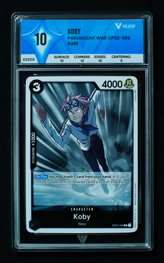 02858 KOBY Grading Card