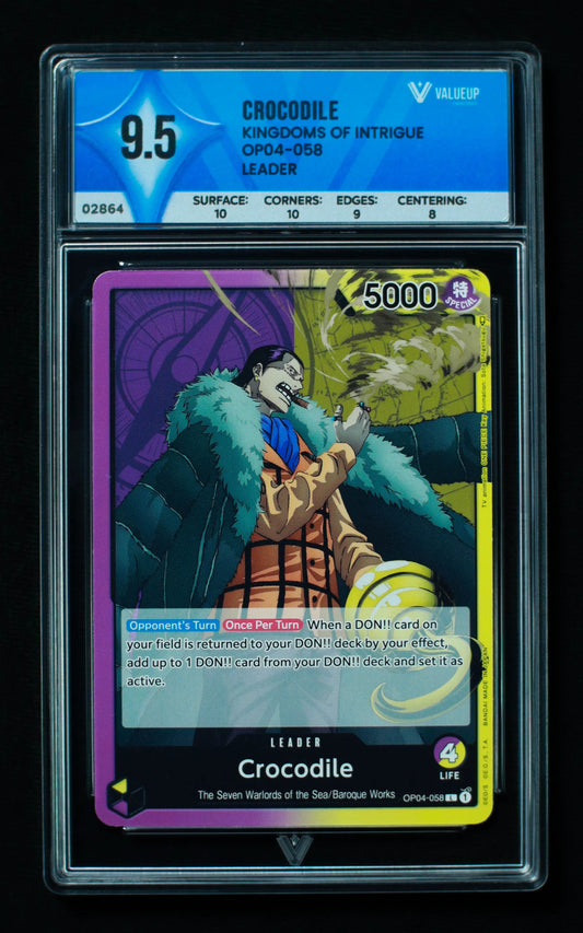 02864 CROCODILE Grading Card