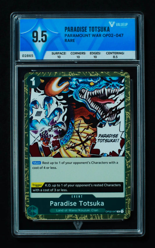 02865 PARADISE TOTSUKA Grading Card