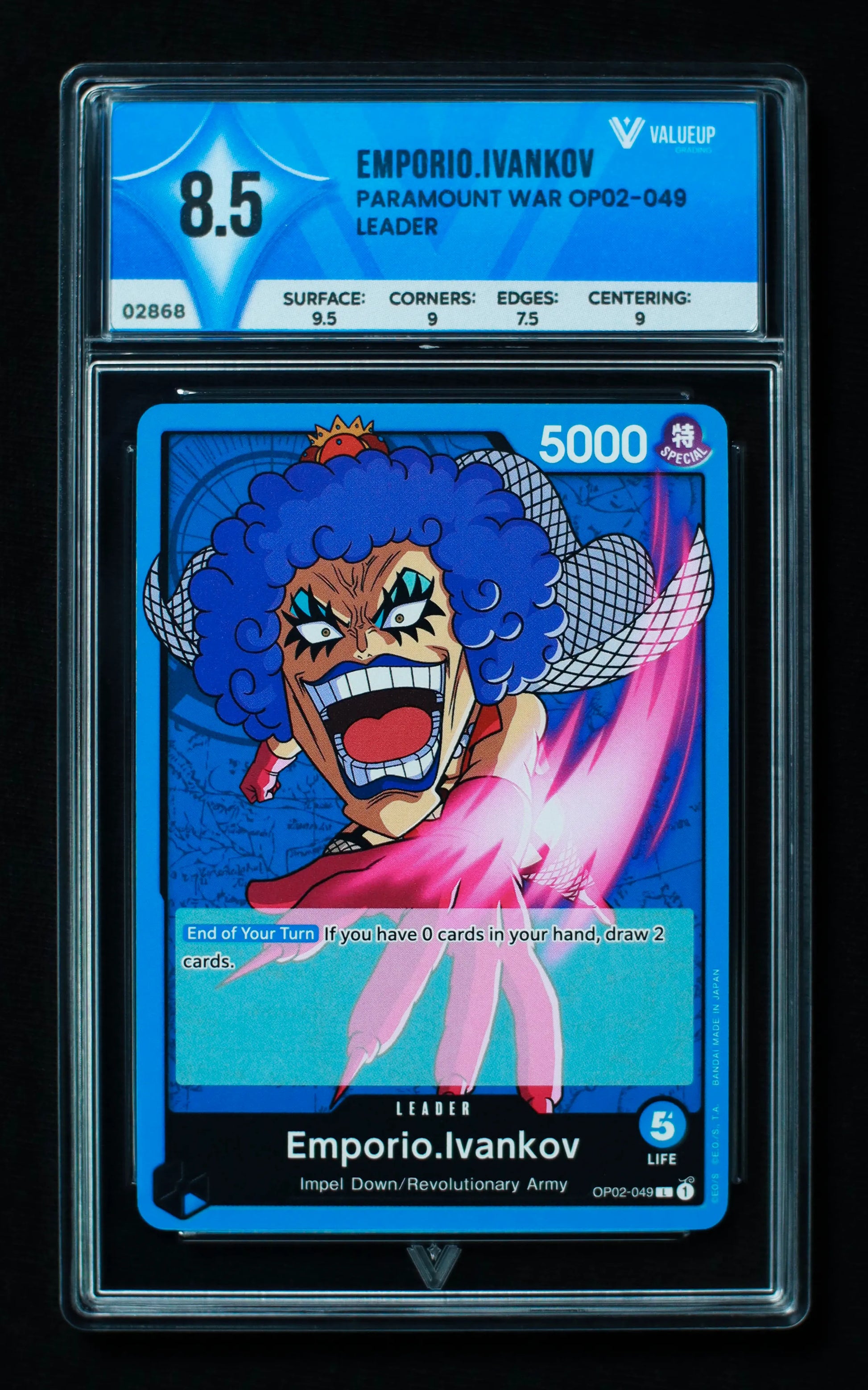 02868 EMPORIO.IVANKOV Grading Card