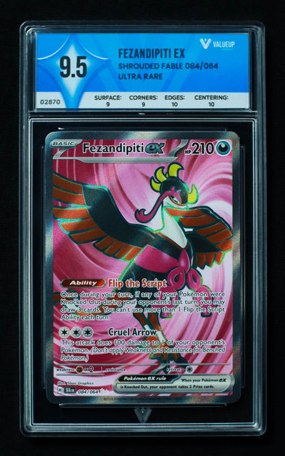 02870 FEZANDIPITI EX Grading Card