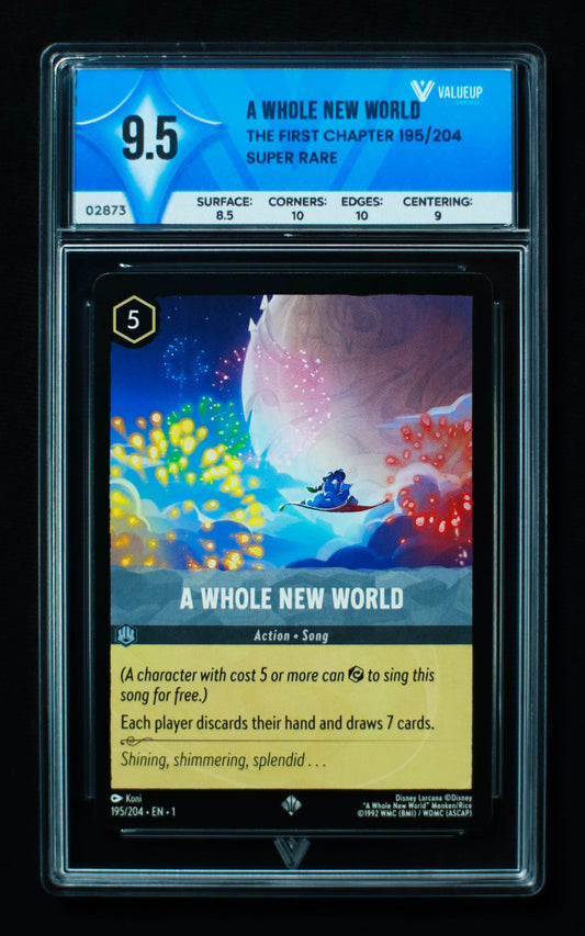 02873 A WHOLE NEW WORLD Grading Card