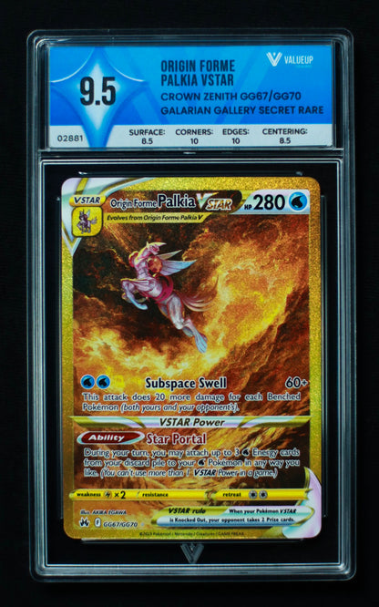 02881 ORIGIN FORME PALKIA VSTAR Grading Card