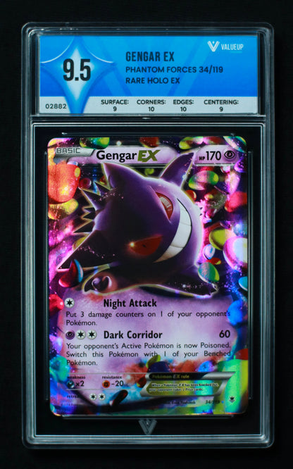 02882 GENGAR EX Grading Card