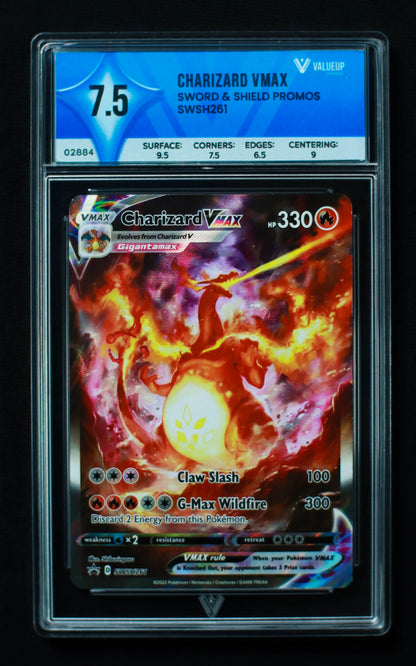 02884 CHARIZARD VMAX Grading Card