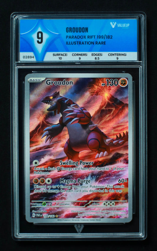 02894 GROUDON Grading Card