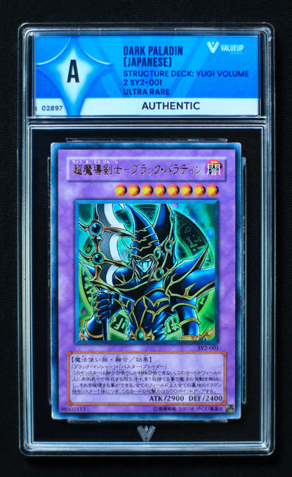 02897 DARK PALADIN (JAPANESE) Grading Card