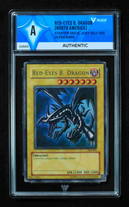 02903 RED-EYES B. DRAGON (NORTH AMERICAN) Grading Card