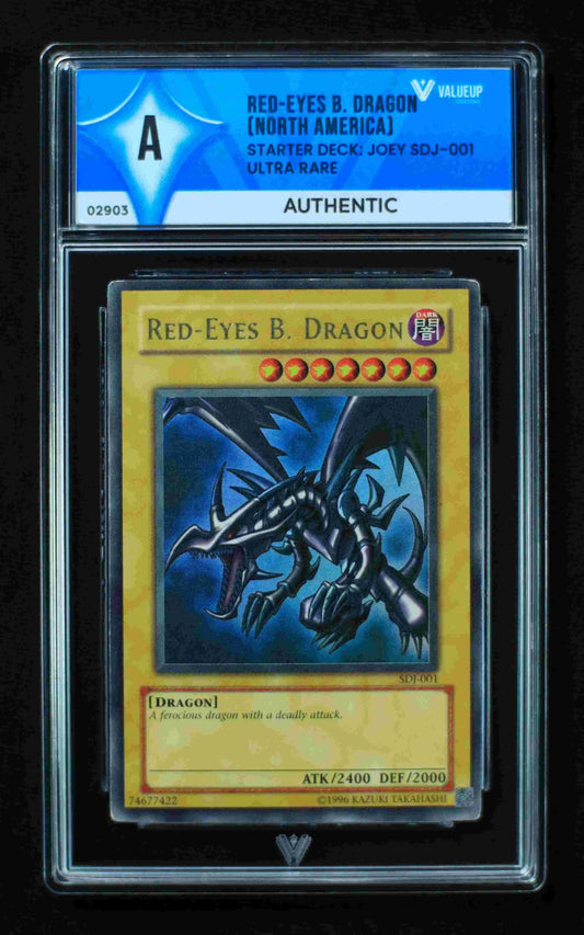 02903 RED-EYES B. DRAGON (NORTH AMERICAN) Grading Card