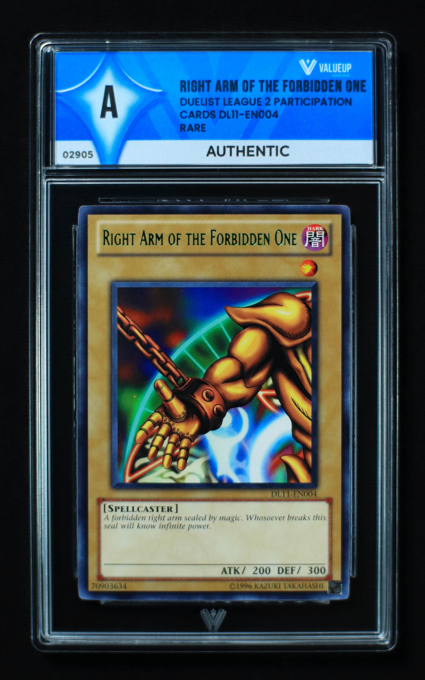 02905 RIGHT ARM OF THE FORBIDDEN ONE