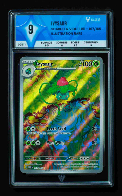 02911 IVYSAUR Grading Card