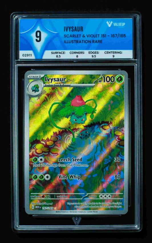 02911 IVYSAUR Grading Card