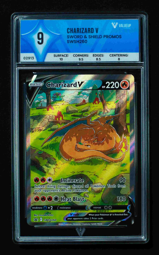 02913 CHARIZARD V Grading Card