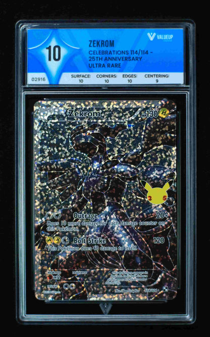 02916 ZEKROM Grading Card