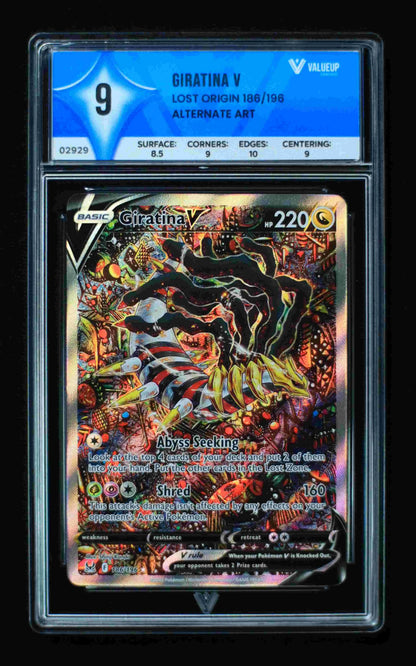 02929 GIRATINA V Grading Card