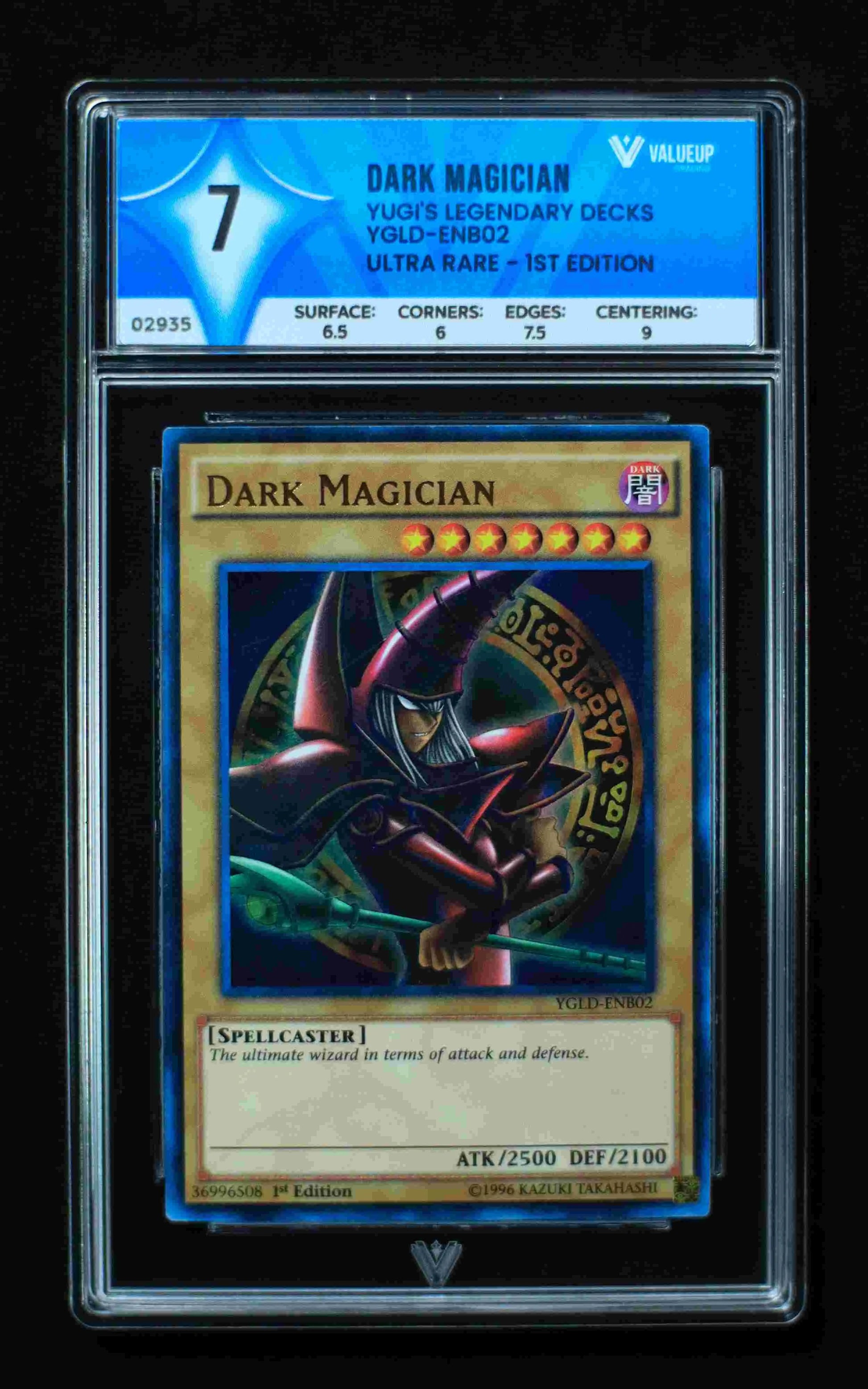 02935 DARK MAGICIAN Grading Card