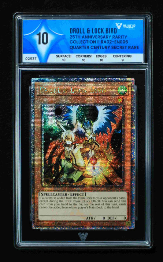 02937 DROLL & LOCK BIRD Grading Card