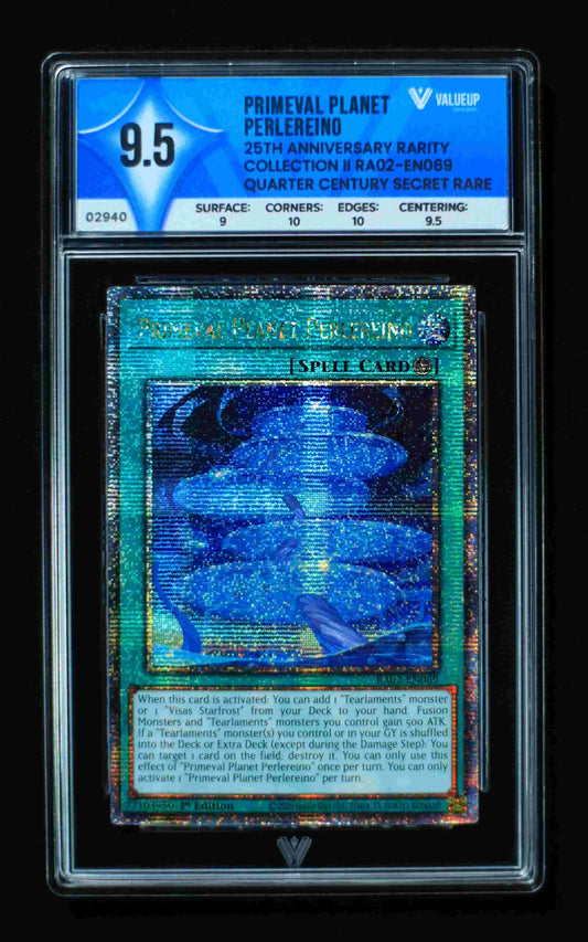 02940 PRIMEVAL PLANET PERLERINO Grading Card