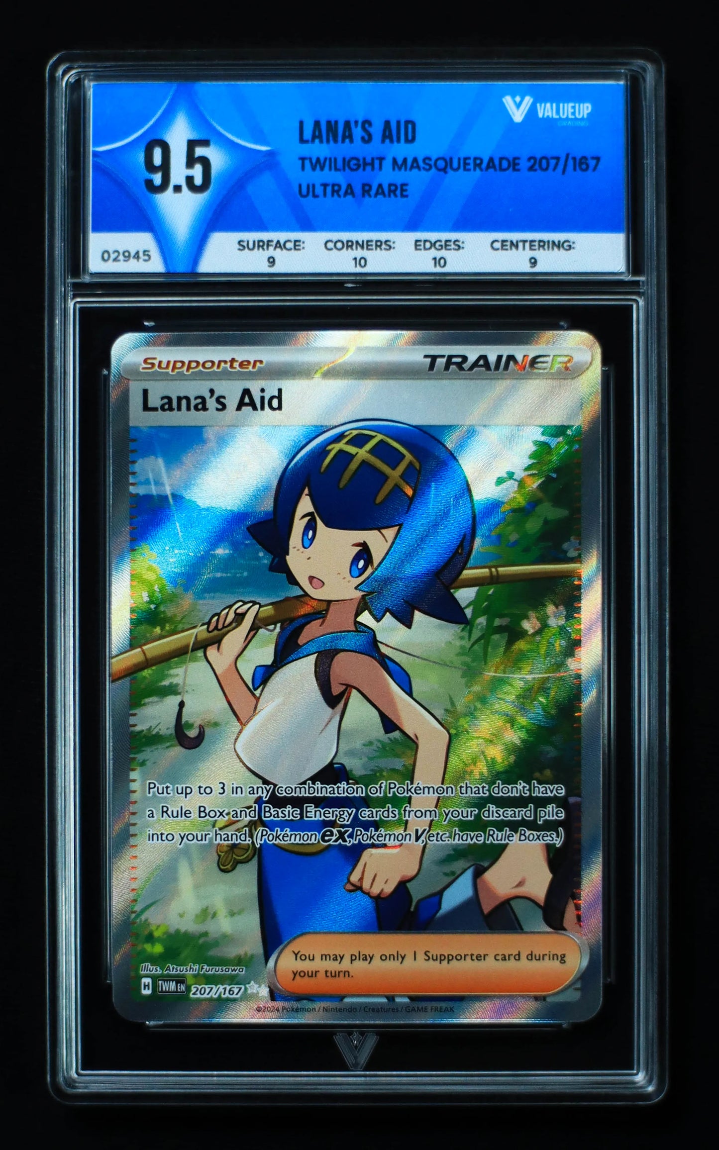 02945 LANA'S AID Grading Card