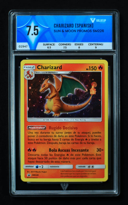 02947 CHARIZARD (SPANISH) Grading Card