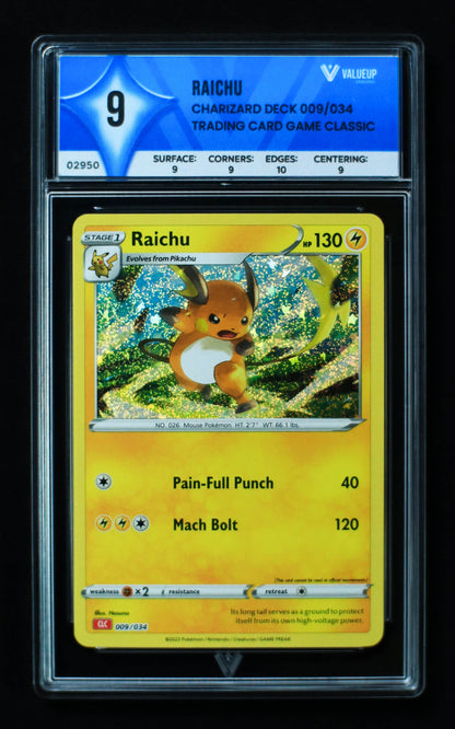 02950 RAICHU Grading Card