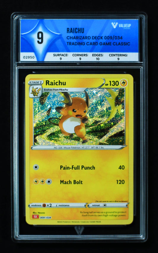 02950 RAICHU Grading Card