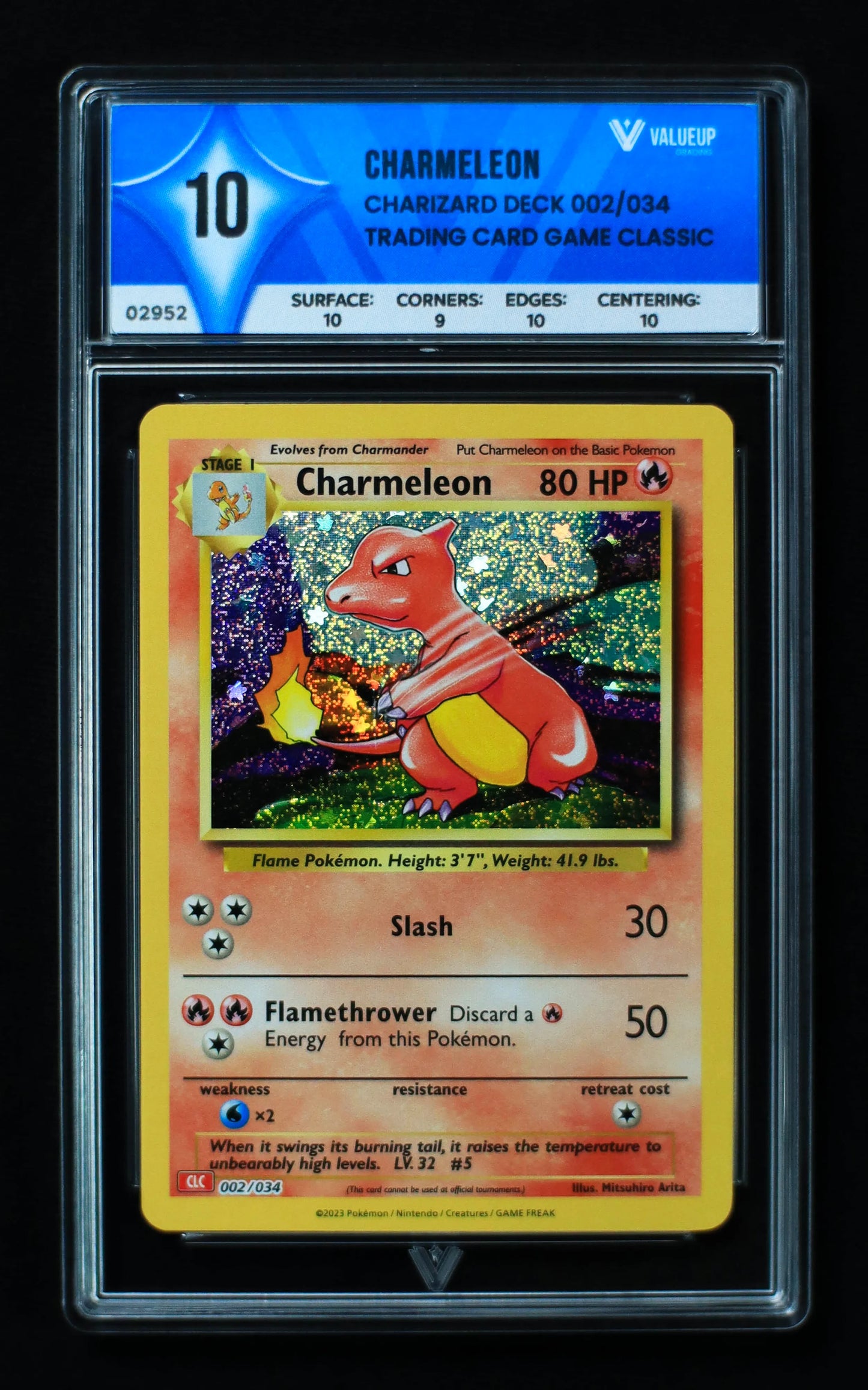 02952 CHARMELEON Grading Card