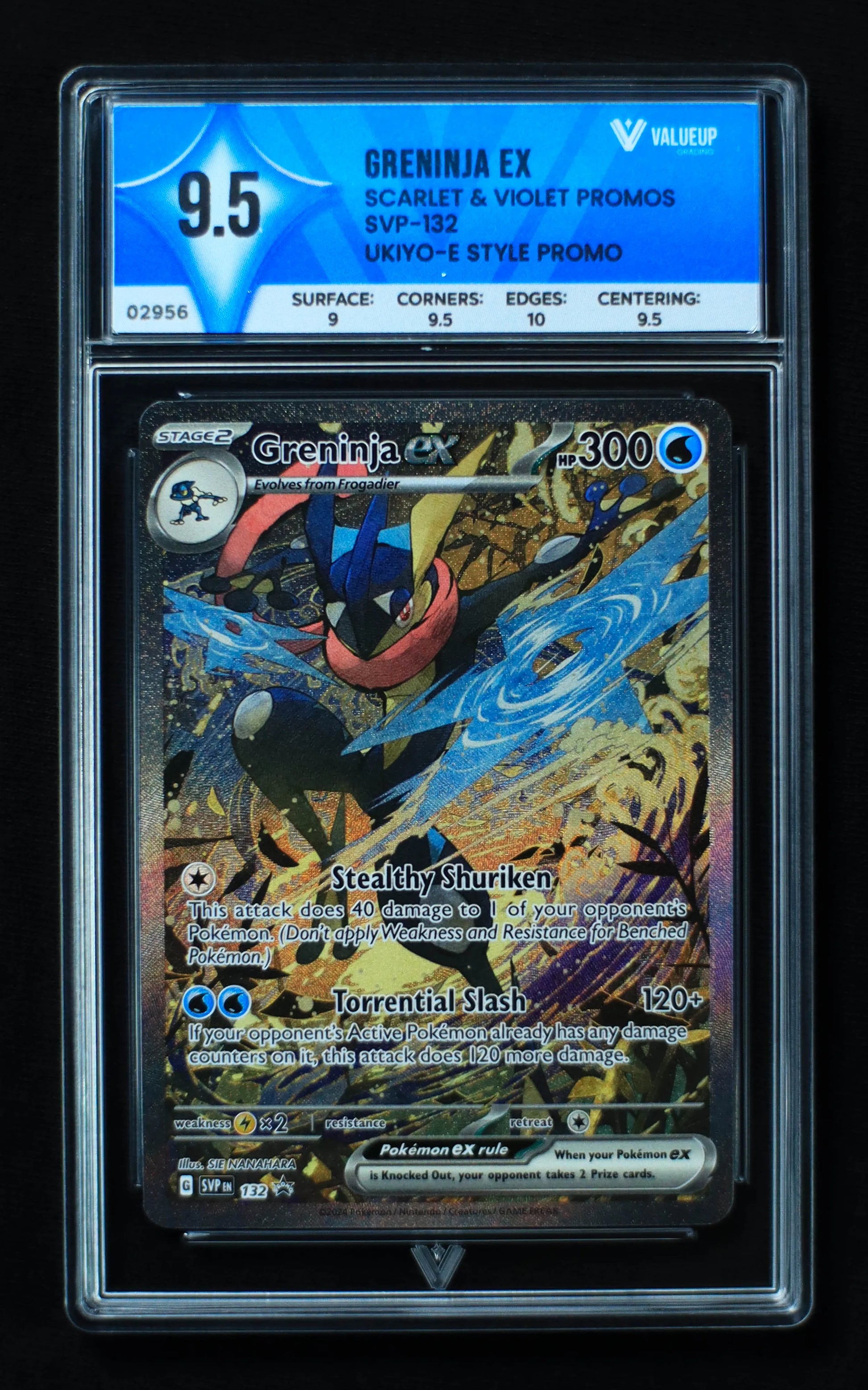 02956 GRENINJA EX Grading Card