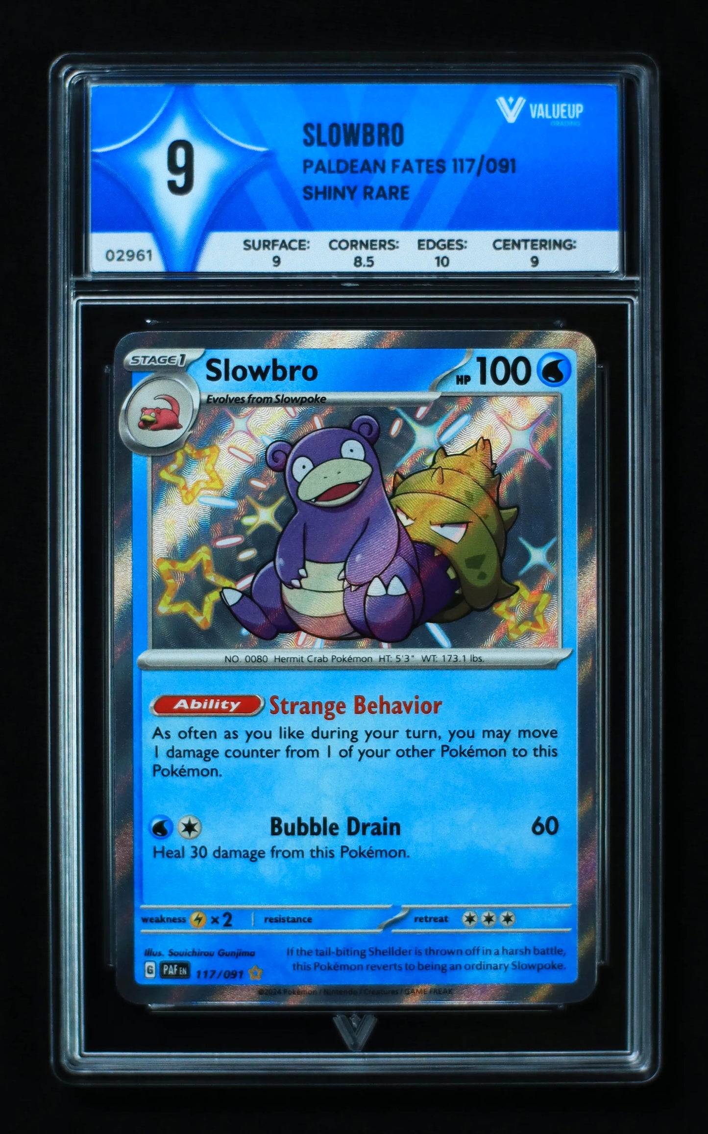 02961 SLOWBRO Grading Card