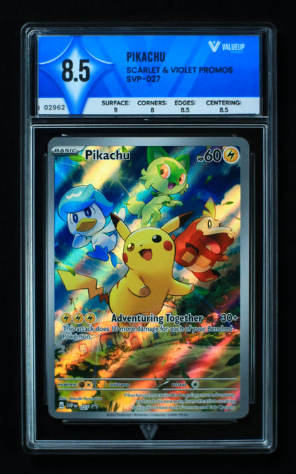 02962 PIKACHU Grading Card