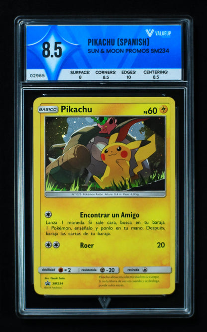 02965 PIKACHU (SPANISH) Grading Card