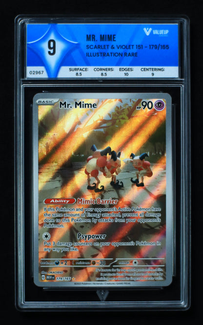 02967 MR. MIME Grading Card