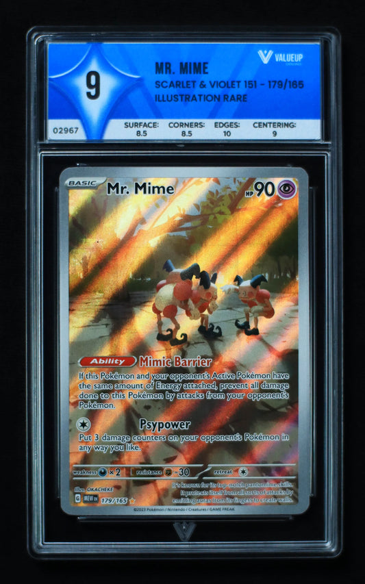 02967 MR. MIME Grading Card