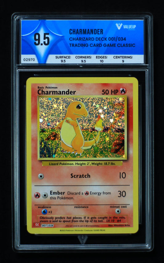 02970 CHARMANDER Grading Card