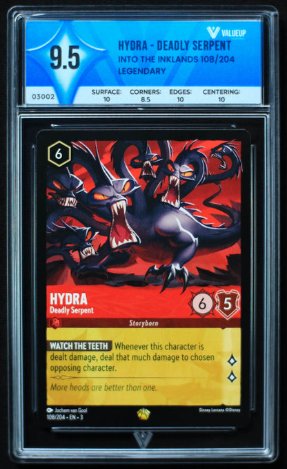03002 HYDRA - DEADLY SERPENT Grading Card