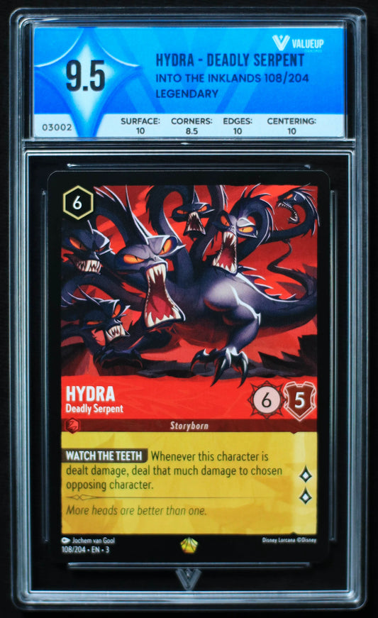 03002 HYDRA - DEADLY SERPENT Grading Card