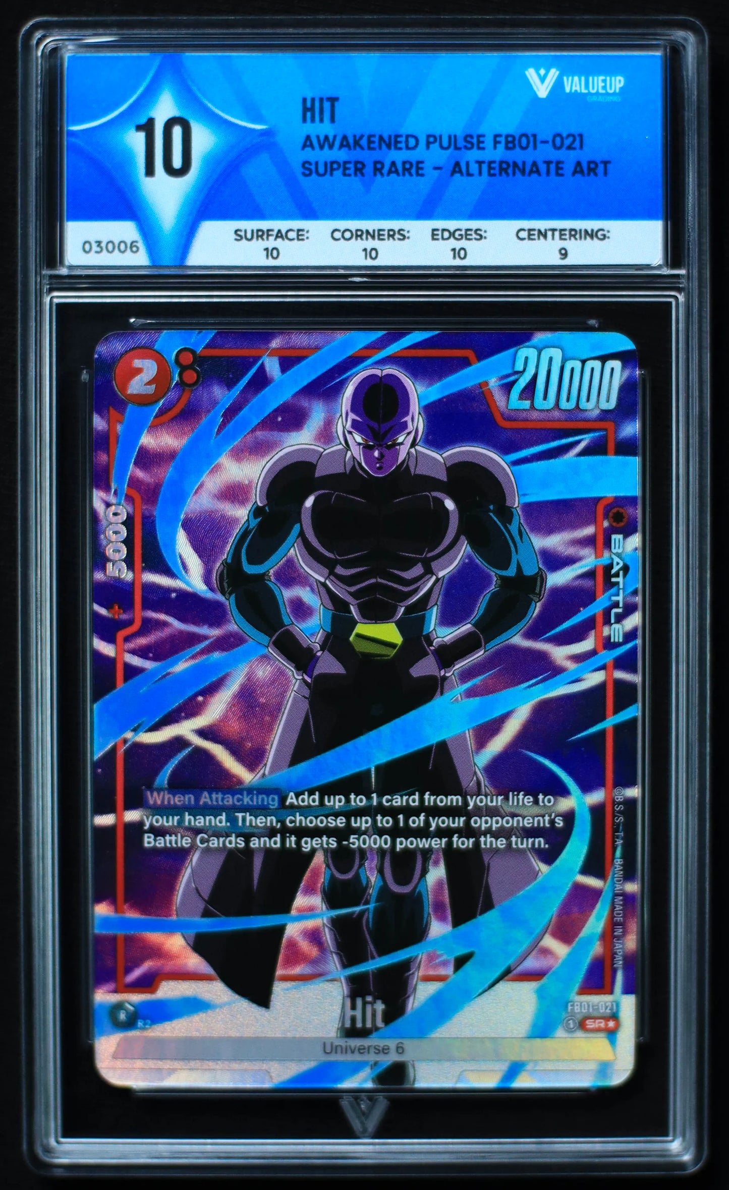 03006 HIT Grading Card