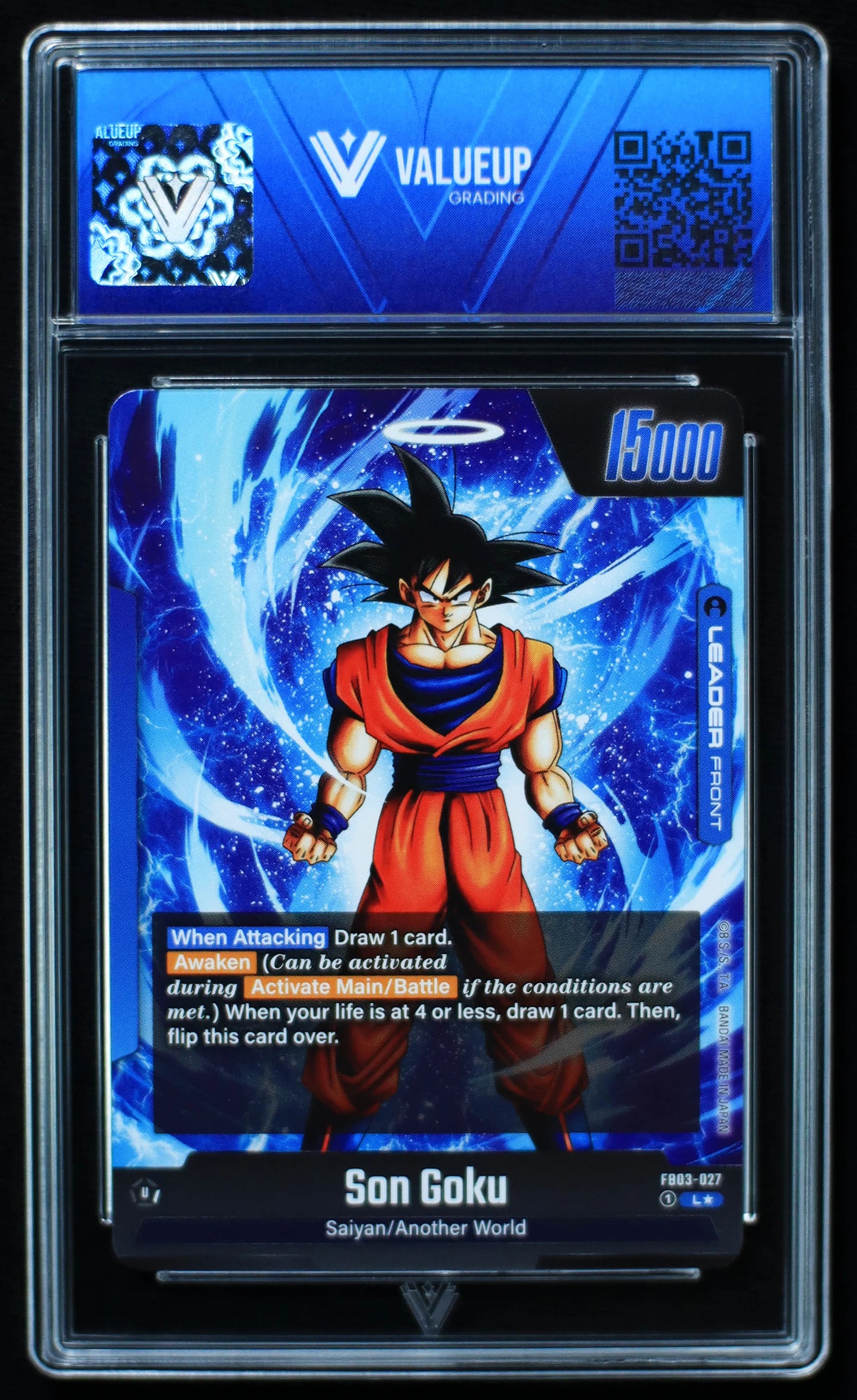 03015 SON GOKU (AWAKEN) Grading Card