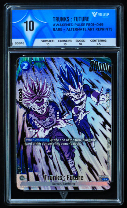 03016 TRUNKS: FUTURE Grading Card