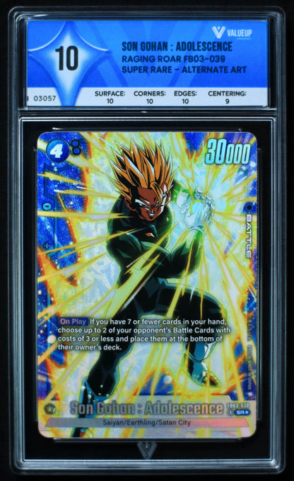 03057 SON GOHAN: ADOLESCENCE Grading Card