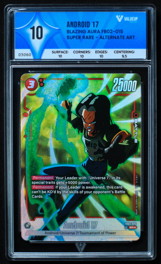 03060 ANDROID 17 Grading Card