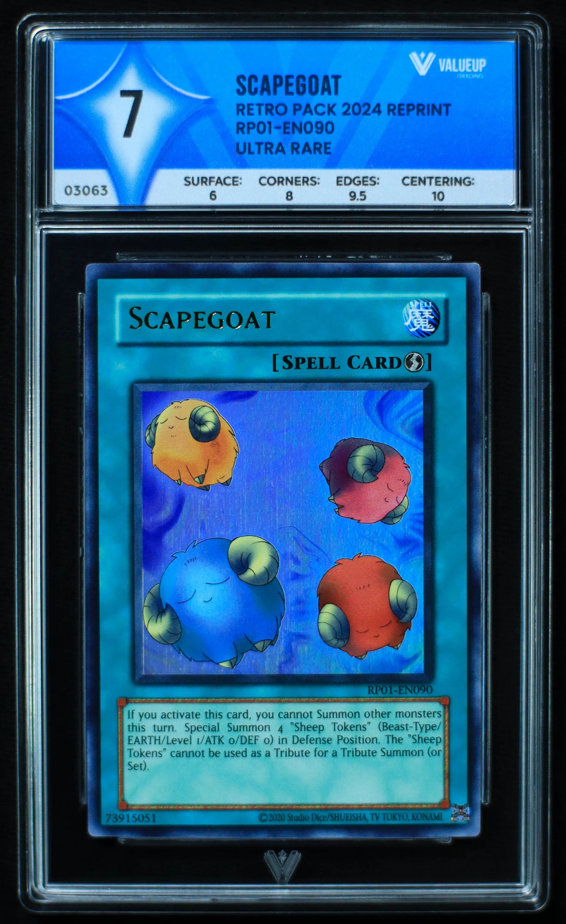 03063 SCAPEGOAT Grading Card