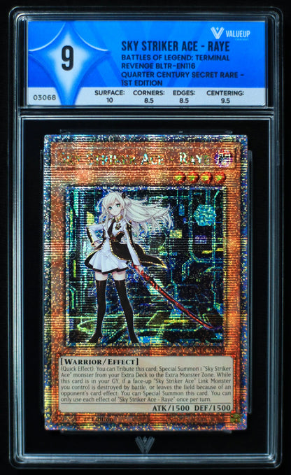 03068 SKY STRIKER ACE - RAYE Grading Card