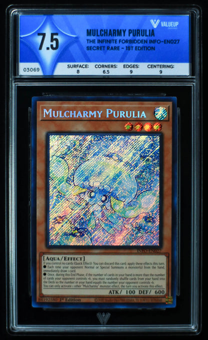 03069 MULCHARMY PURULIA Grading Card