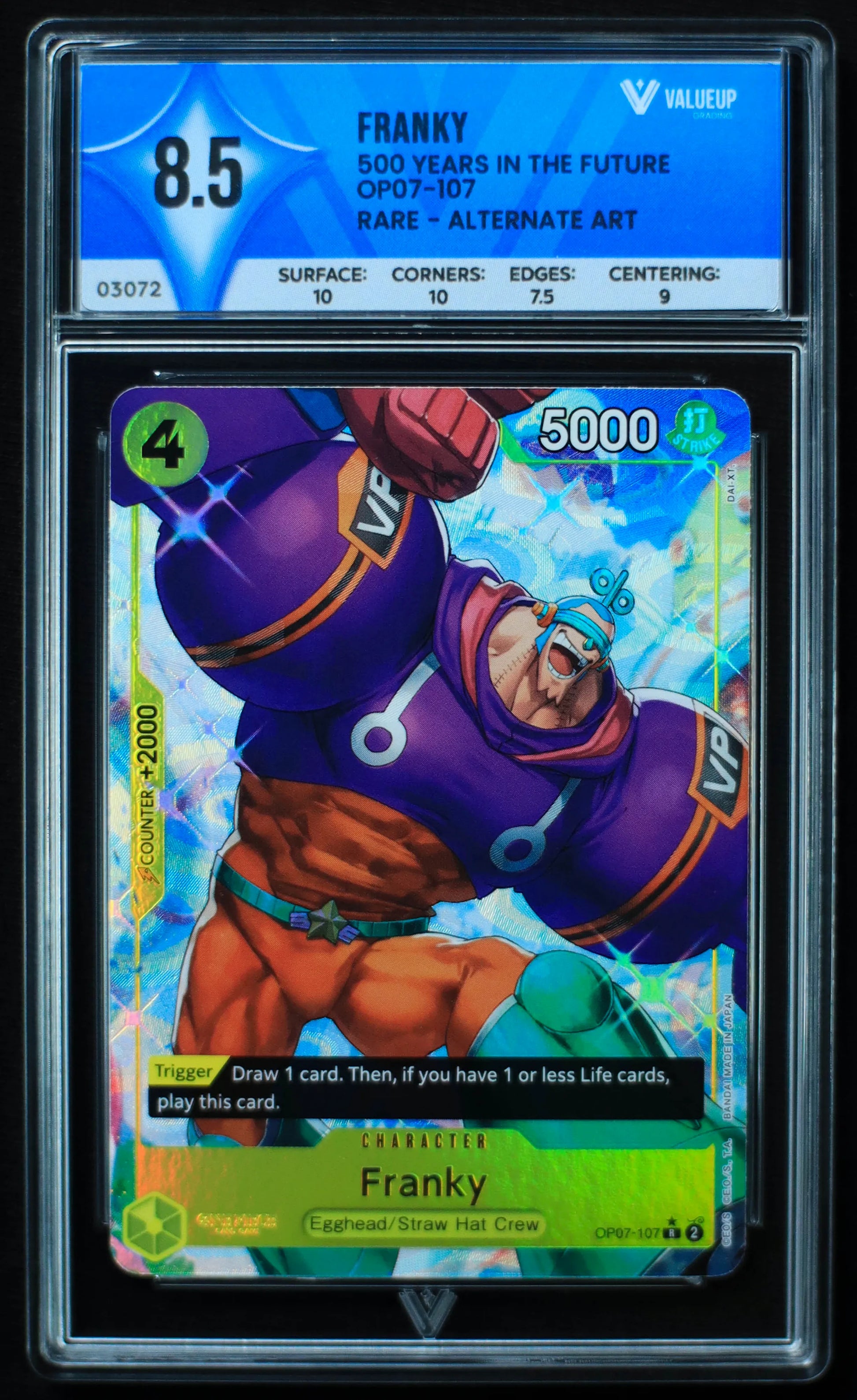 03072 FRANKY Grading Card